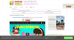 Desktop Screenshot of cuentosinfantilescortos.net